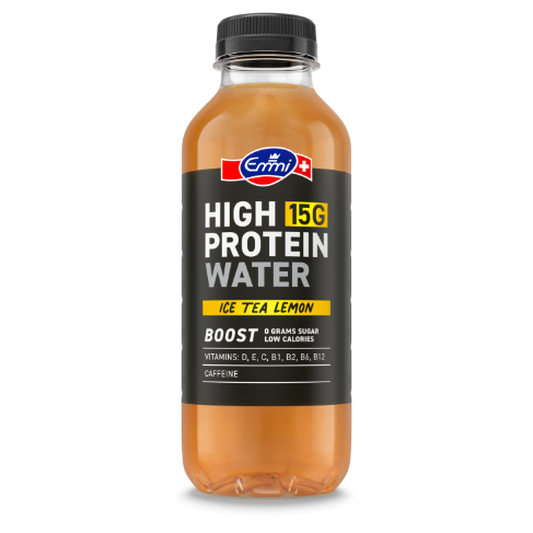 Emmi HIGH PROTEIN WATER Boost - Ice Tea Lemon